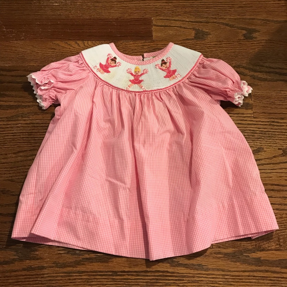 Smocked Cheerleaders Dress